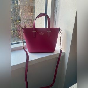 Hot pink Kate Spade bag